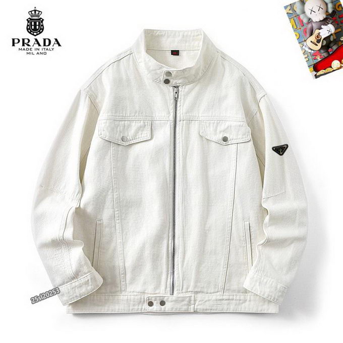 Prada Denim Jacket Mens ID:20250925-86